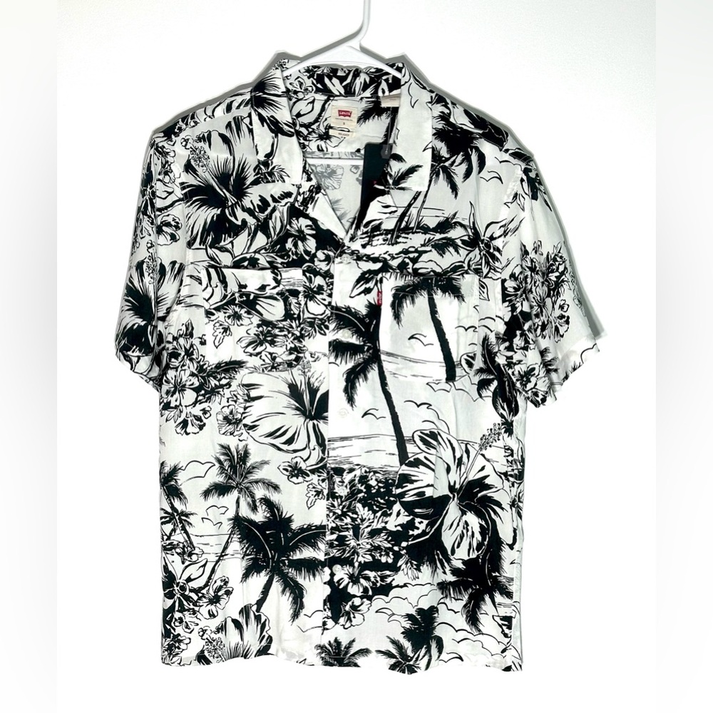 Levi’s Black & White Classic Camper Palms Shirt